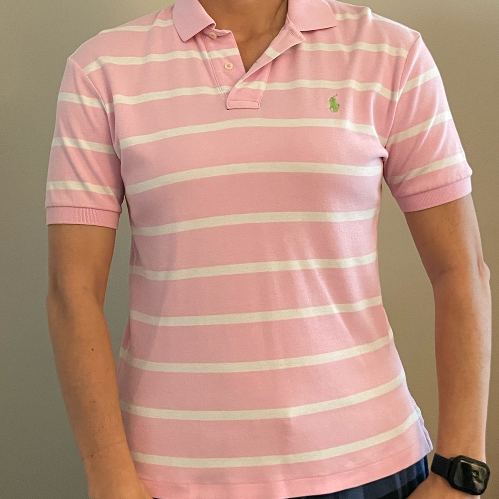 Polo by Ralph Lauren Classic Polo - Pink/White
